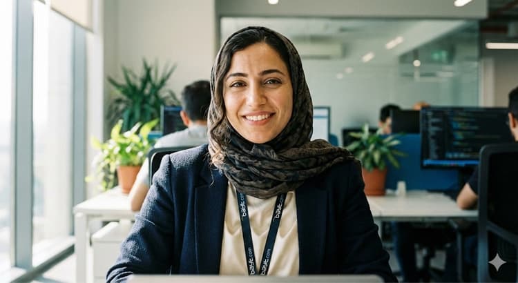 AI interviewer portrait