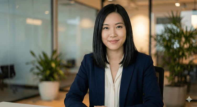 AI interviewer portrait