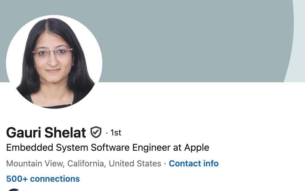 LinkedIn header testimonial